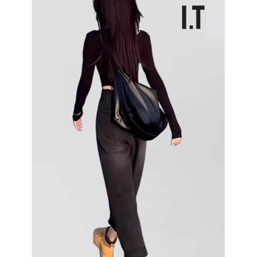 香港專柜大容量真皮托特包包女2025新款高級感通勤休閑時尚斜挎包