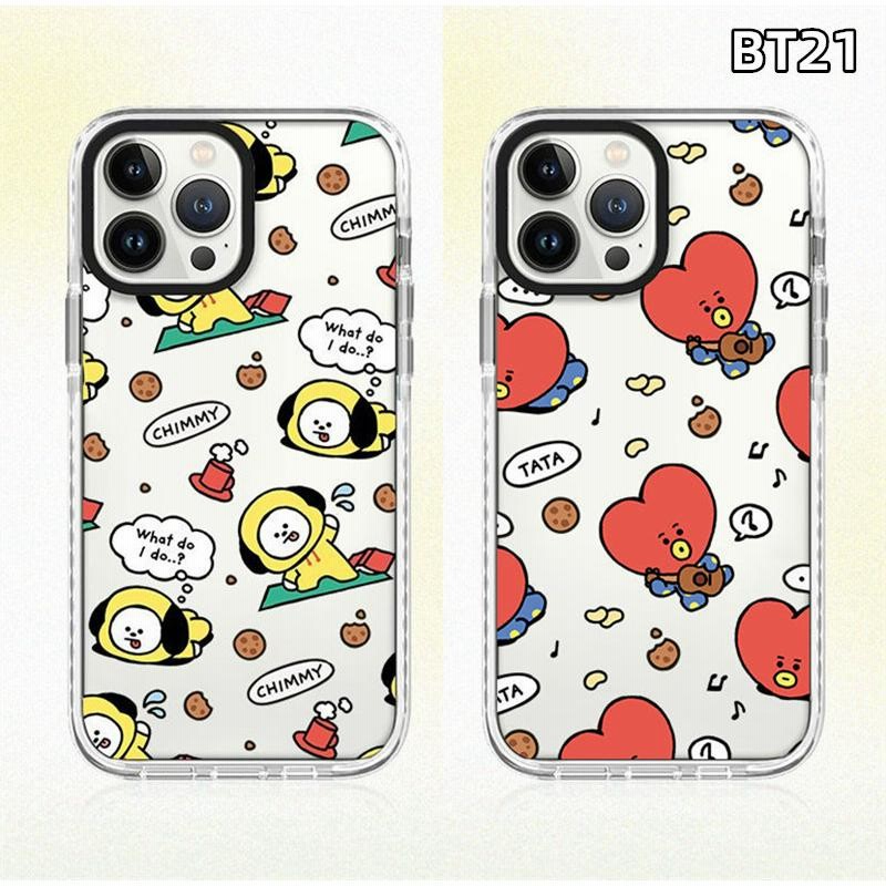BTS iPhoneケース スマホケース TATA RJ BT21 防弾少年団 こと足り