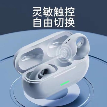 2024新款高品質骨傳導藍牙耳機耳夾式真無線耳機不入耳掛耳式