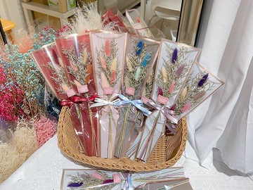 FengFlower【兔尾草乾燥花小花束】乾燥花/永生花/送禮