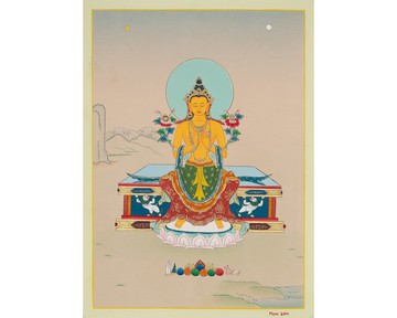 即將到來的黃金時代唐卡——未來覺醒者的正宗藏族繪畫