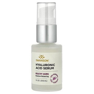 Swanson, 透明質酸精華，1 液量盎司（29.6 毫升）