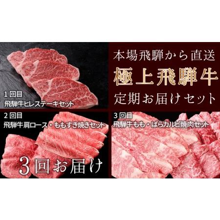 ふるさと納税 本場！飛騨直送！！極上飛騨牛セット　焼肉 しゃぶしゃぶ ステーキ 和牛 牛肉 下呂温泉】 岐阜県下呂市