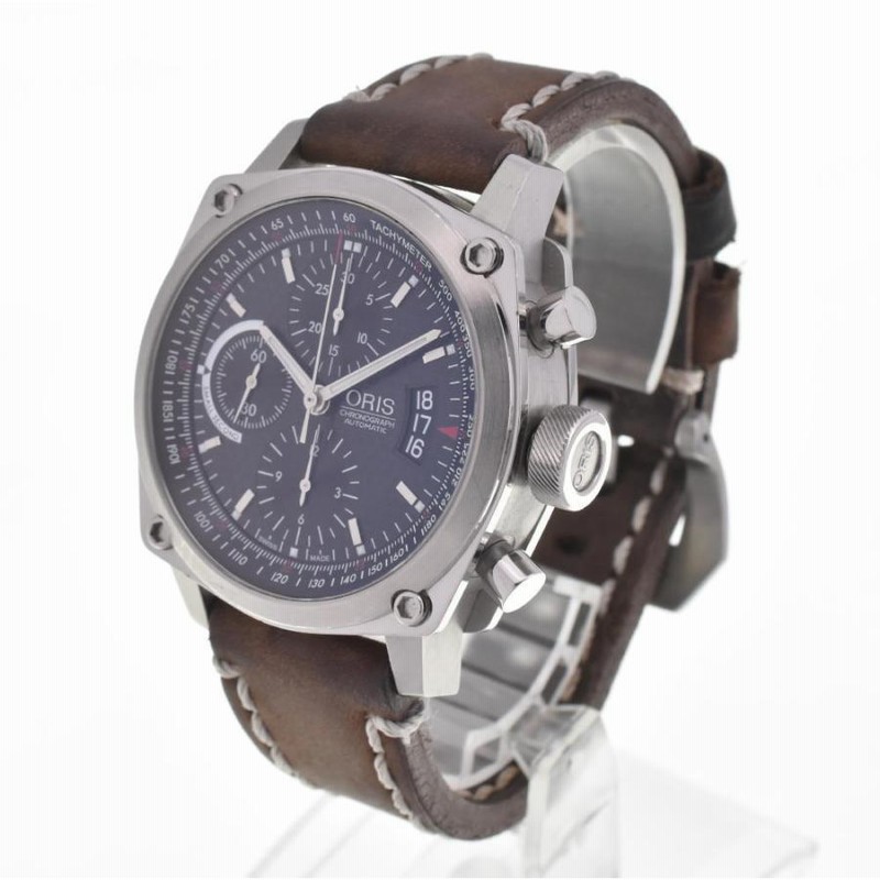 ORIS オリス 7587-72 クロノグラフ チタン 自動巻き メンズ良品 ORIS オリス 7587-72 クロノグラフ チタン 自動巻き メンズ良品