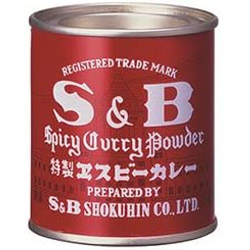 エスビー食品 S＆B 赤缶カレー粉 37g缶×10個入×(2ケース)