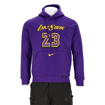 Nike Club HDY Po N&N CE 男款 紫色 洛杉磯 詹姆斯 湖人隊 連帽 長袖 FZ0553-504