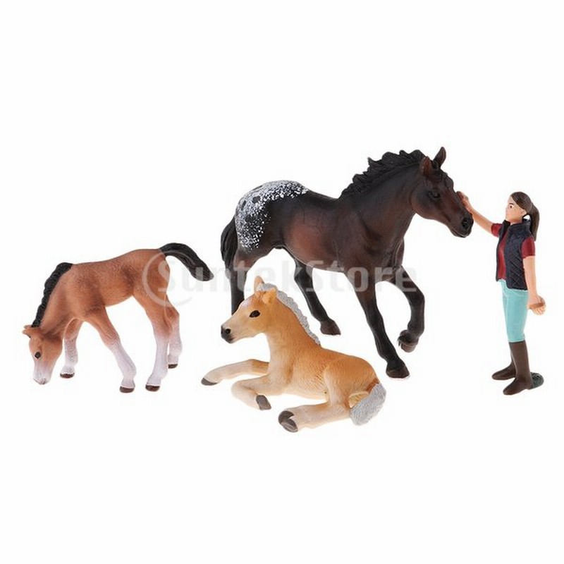 馬モデル 塗装済み 動物フィギュア 人モデル レイアウト ミニチュア 通販 Lineポイント最大0 5 Get Lineショッピング