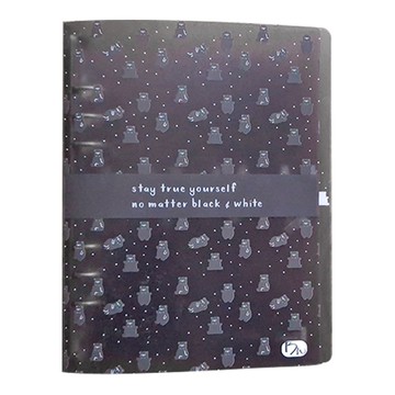 B&W黑白A5 6孔萬用夾