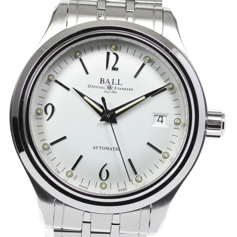 ☆美品☆箱・保証書付き【BALLWATCH】ボールウォッチ トレインマスター