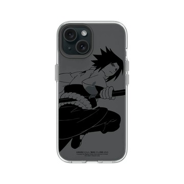 iPhone 15 Clear 透明 - 火影忍者 Naruto - 素描系列-Sasuke