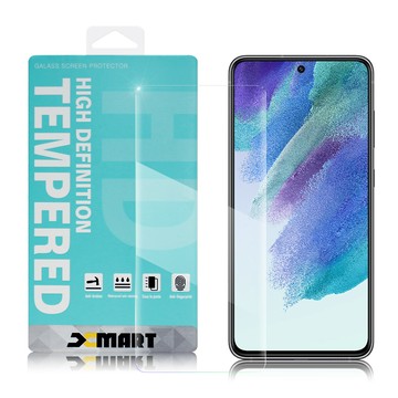 X mart Xmart for Samsung Galaxy S21 FE 薄型9H玻璃保護貼-非滿版