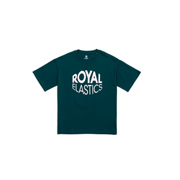 ROYAL ELASTICS 寬版圓領 LOGO TEE 綠色 R31132-441