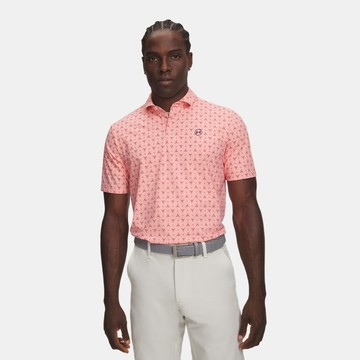 【UNDER ARMOUR】UA 男 Drive Chill 印花短POLO 6009724-603