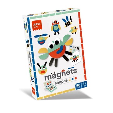 西班牙 APLI - 幾何形狀磁性拼圖-0019441