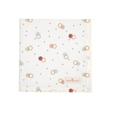 丹麥GreenGate Kylie white 餐巾布