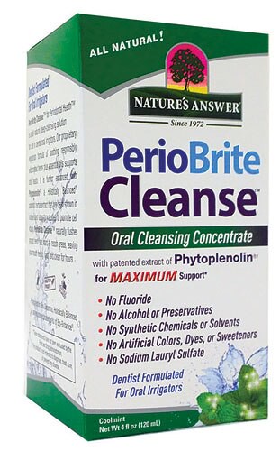 Nature's Answer PerioBrite Cleanse Oral Cleansing Concentrate Coolmint 4 fl oz
