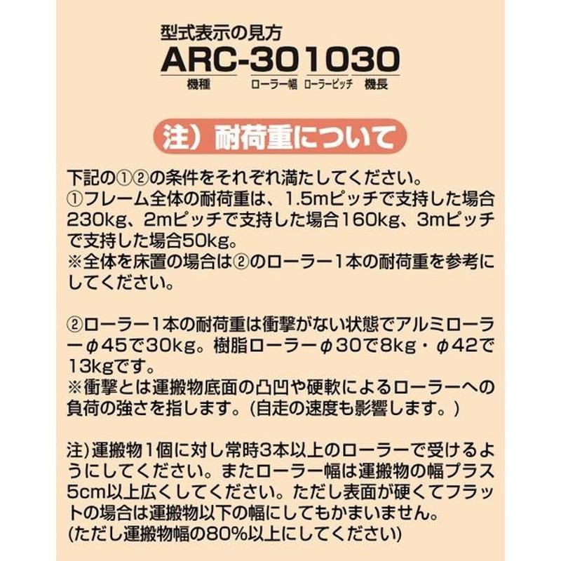 カーブ型ローラーコンベヤ　ARC-400790R｜法人様限定　ハラックス｜HARAX　アルベア　LINEショッピング