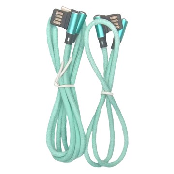 HONG JIN 宏晉 C03 L型充電線 Type-C  1m  綠色  4條