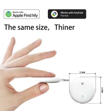 跨境適用蘋果安卓雙系統定位器 Findmy Google Android防丟器【宜家良品百貨】