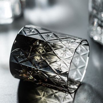 威士忌杯 附發票 快速出貨 K9水晶威士忌杯無鉛高端玻璃杯子手工高級感刻花洋酒杯輕奢對杯SS0306公司貨