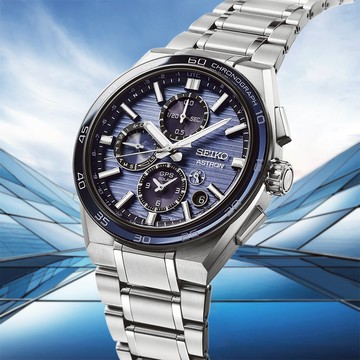 SEIKO 精工 Astron GPS對時 鈦金屬 太陽能 計時男錶 SSH175J1/5X83-0AP0B