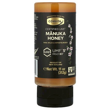 Comvita, 未加工麥盧卡蜂蜜，認可 UMF 5 + (MGO 83+)，11 盎司（312 克）