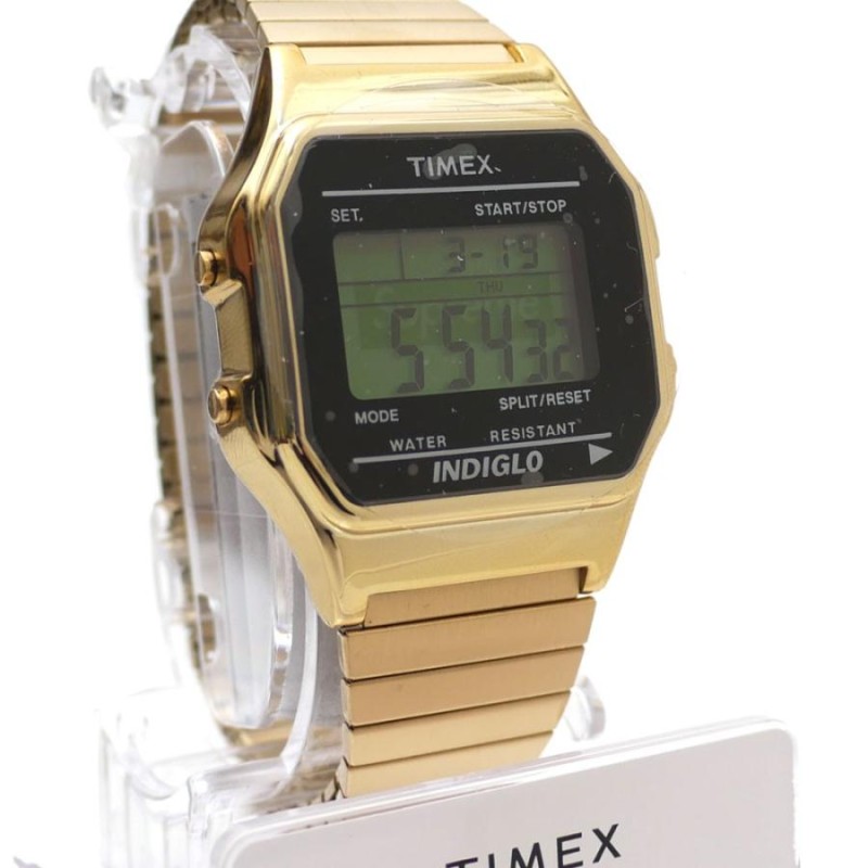 新品 シュプリーム SUPREME Timex Digital Watch 腕時計 ウォッチ GOLD ...