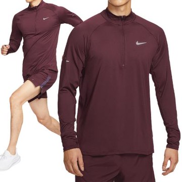 Nike As M Nk Df Stride Hz Midlayer 長袖 男款 酒紅色 運動 HV2181-652