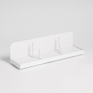 Suzzi｜純白收納架 2.0輕巧升級款 (鐵架+硅藻土組)