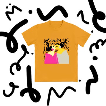 Fashionista 中性短T