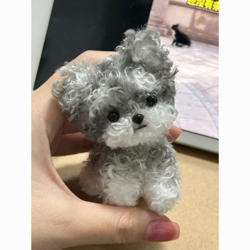 交換禮物💖 扭扭棒自製小狗手作diy材料包幼兒園玩具材料毛條玩偶半成品 母親節禮物 手作材料包