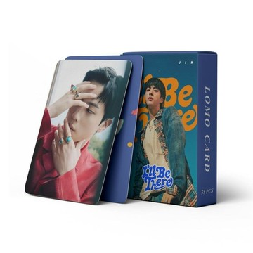 bts防彈少年團JIN鐳射小卡個人專輯HAPPY金碩珍小卡收藏卡LOMO卡明信片