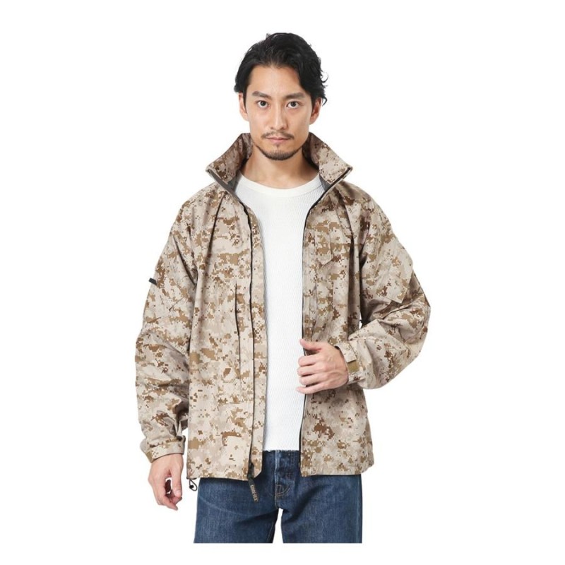 実物 新品 米軍 U.S.M.C. LIGHTWEIGHT EXPOSURE GORE-TEX ジャケット