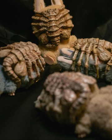 Labubu 異形抱臉蟲面罩配件, Labubu Alien Facehugger Mask