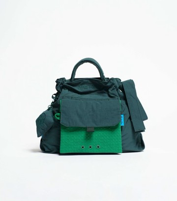 No.8 City Bag—Checkered Pine 松樹綠城市包