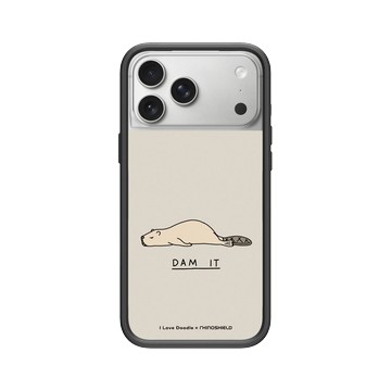 iPhone 17 Pro Max Mod NX -邊框背蓋組合 (相機按鈕) 黑 - ilovedoodle (Lim Heng Swee) - Dam IT 海狸