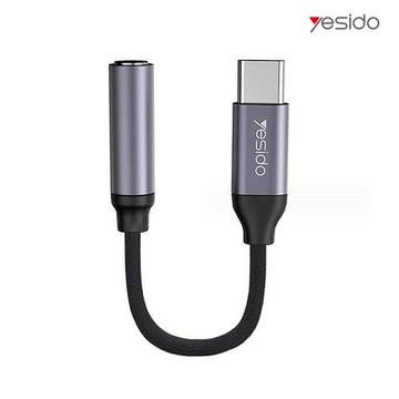 yesido YAU19 Type-C 轉 3.5mm 轉接線 音源線
