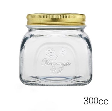 【Pasabahce】四季蔬果罐 300mL 密封罐 儲物罐 糖果罐 茶葉罐 醃漬罐 泡菜罐 飼料罐 果醬瓶 果乾瓶