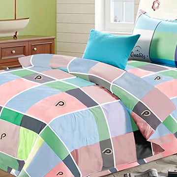 J-bedtime 床寢時光 100%純棉床包枕套組  加大  遇見