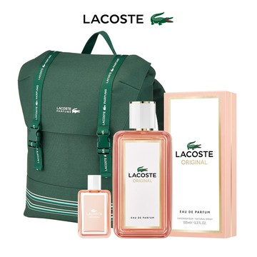 【LACOSTE】經典女性淡香精100ml(贈品牌後背包+隨機小香乙瓶)快速出貨