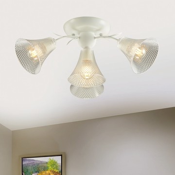 洛基半吸頂三燈 CA3604-3WH