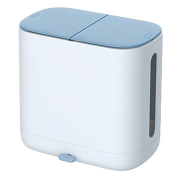 ecoco 意可可 多用途面紙盒 標準版 雲山藍 桌面收納  1個