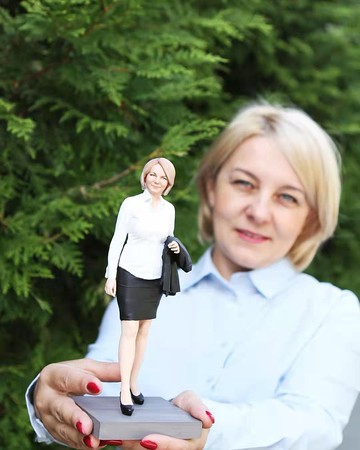 客制化人物公仔 人偶 3D人像畫 似顏繪 肖像 定制 生日 紀念 禮物