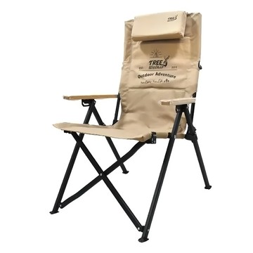 TREEWalker 可調背折疊椅 卡其色 戶外休閒露營  1個