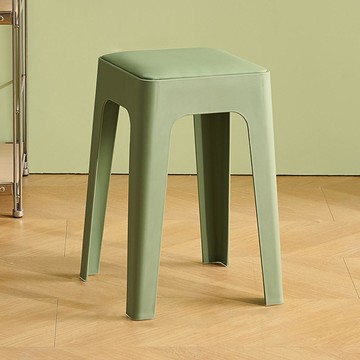 RARA's HOUSE 瑪麗恩 方形坐墊椅凳  橄欖綠  1個