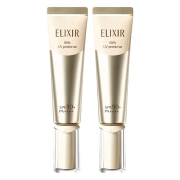 ELIXIR 怡麗絲爾 美肌加倍組 彈潤透亮美肌乳 SPF50+ PA++++  單一顏色  2條
