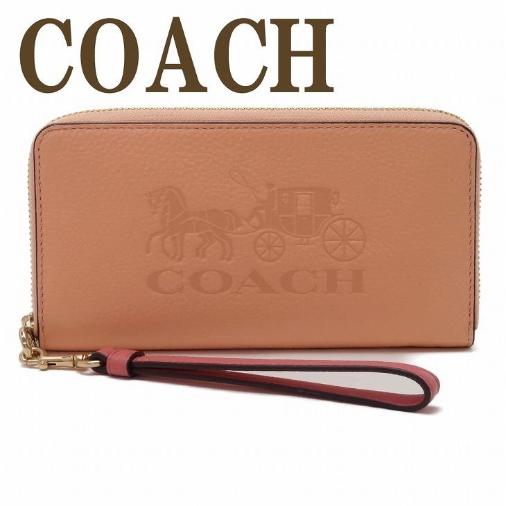 COACH コーチ ラウンドファスナー 馬車 ホースアンドキャリッジ 長財布 