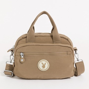 PLAYBOY - 手提包附長背帶  Daily Life系列 - 卡其色