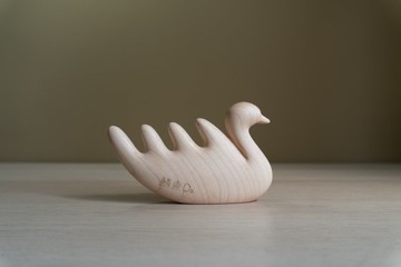 天鵝按摩梳_平底