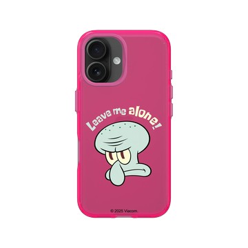 iPhone 16 Clear 粉漾桃 - 海綿寶寶 SpongeBob - 別來煩我!